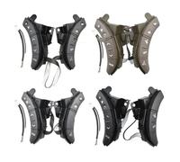 SteeringWheel Cruise Control Switch For Toyota For Land For Cruiser Prado 120 2004-2009 75B037 Multi-function Car Steering Wheel Control Buttons Switch Styling(High-Brown)