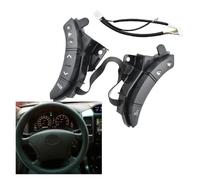 SteeringWheel Cruise Control Switch For Toyota For Land For Cruiser Prado 120 2004-2009 75B037 Multi-function Car Steering Wheel Control Buttons Switch Styling(Medium-Black)
