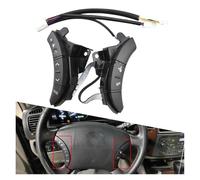 SteeringWheel Cruise Control Switch For Toyota For Land For Cruiser Prado 120 2004-2009 75B037 Multi-function Car Steering Wheel Control Buttons Switch Styling(Low-Black)