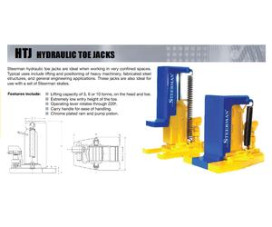 Steerman Hydraulic Toe Jack 10t BVA-10 Stroke 130mm