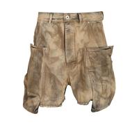 Stefan Cargo Shorts - male - Rick Owens - Denim Shorts - Brown - W30 - Shorts W30