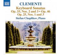 Stefan Chaplikov – Muzio Clementi: Keyboard Sonatas Op. 33 Nos. 2 & 3 / Op. 25 Nos. 1 & 3