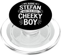 Stefan Funny Joke Humor Men Brother Uncle Son Friend Boy PopSockets PopGrip for MagSafe