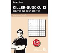 Stefan Heine Killer-Sudoku 13 - schwer bis sehr schwer: Abtauchen un (Paperback)