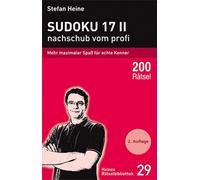 Stefan Heine Sudoku 17 II: Nachschub vom profi (Paperback)