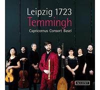 Stefan Temmingh; Capricornus Consort Basel - Leipzig 1723 - Works By Bach, Graupner