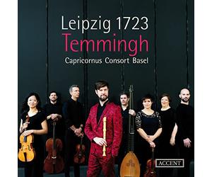 Stefan Temmingh; Capricornus Consort Basel - Leipzig 1723 - Works By Bach, Graupner