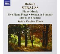 Stefan Veselka - STRAUSS, R: Piano Sonata / 5 Piano Pieces / Stimmungsbilder