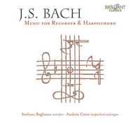 STEFANO BAGLIANO AN - J.S. BACH MUSIC FOR RECORDER - CD - G3z