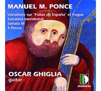 Manuel Maria Ponce - Manuel M. Ponce: Variations Sur, 'folias De Espana', Et Fugue/...