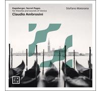 Stefano Maiorana : Stefano Maiorana: Kapsberger, Secret Pages... CD Album