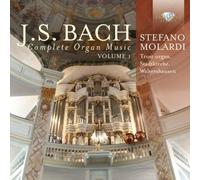 Stefano Molardi – J.S. Bach: Complete Organ Music, Vol. 1 – CD
