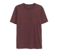Stefano Ricci logo-embroidered T-shirt - Purple S-M-L-XXL