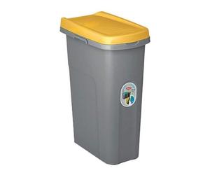 Stefanplast 25 Litre Rubbish Bin, Yellow
