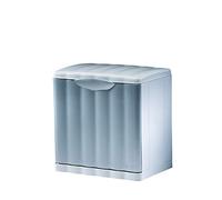 Stefanplast "Amica Eco Space Bin, Silver, 20 Litre