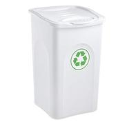 Stefanplast Begreen Bin, 50 L, White