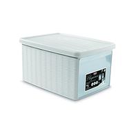 Stefanplast Elegance Multipurpose Case with Front Door, White, Medium/29 x 39 x 21 cm