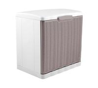 Stefanplast Elegance Shoe Cabinet, Dove Grey, 40 x 30 x 40 cm