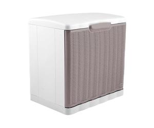 Stefanplast Elegance Shoe Cabinet, Dove Grey, 40 x 30 x 40 cm