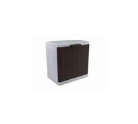 Stefanplast Elegance Shoe Cabinet, Moka, 40 x 30 x 40 cm