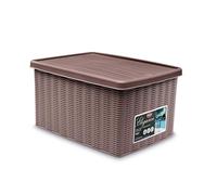 Stefanplast "Elegance Storage Box, Dove Grey, 29 x 39 x 21 cm