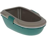 Stefanplast Furba Chic Open Litter Tray - Grey/Green