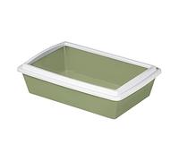 Stefanplast Kerbl Cat Litter with Rim, 51 x 35 x 13 cm, Assorted Colours