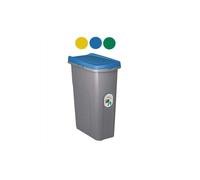 Stefanplast Rubbish Bin, Blue, 15 L