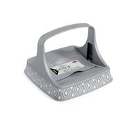 Stefanplast Tosca Kitchen Paper Towel Holder, Grey, 22x16.5cm