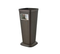 Stefanplast Umbrella-Stand Elegance 25,5x25,5x57cm in Mocha, 25.5 x 25.5 x 57 cm