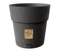 Stefanplast Vase ETHICA Ø25 Graphite C/RIS ACQUA68101, As shown in the photo