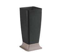 Stefanplast Zeus Umbrella Stand, Anthracite/Light Dove Grey, 25 x 25 x 55 cm