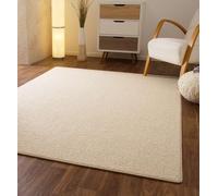 Steffensmeier Short Pile Rug Sydney Durable, Easy-care, Modern Living Room Rug Cream, Size: 120x180 cm (4'x6')