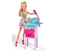 Steffi Love - Cute Pet Salon Doll Playset, 29 cm