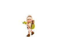 Steffi Love Monkeys 105733481 Doll in Expedition Outfit with Backpack Binoculars Lining and Two Cute Monkeys Babies