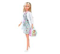 Steffi Pet Vet Doll With Puppy & Accessories Steffi Multicolor