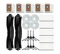 SteFik Home Appliance Accessories. Compatible For Proscenic M9 Robot Vacuum Cleaner, Main Side Brush Hepa Filter Mop Cloth Dust Bags Replacement Spare Parts