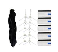 SteFik Roller Brush Side Brush HEPA Filter. Compatible For Rowenta X-Plorer Serie 75 RG7687 RR7687WH, Robotic Vacuum Cleaner, Accessories Kit