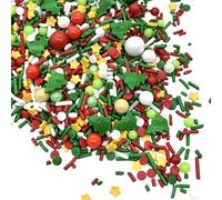 Stef's - Sprinkles - Christmas - Lovely Little Christmas Tree Deluxe Christmas Cake Sprinkles - 70g