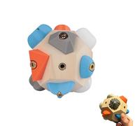 STEFUEWILL17 Boulder Ball - 3D Rock Hand Climbing Training Equipment, Wrist and Finger Boulder Block, Grip Bouldering Tool, Precision Trainer Gear for Holds Grips Exerciser Gifts(Need Installation)