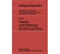 Stegmller - Die Entwicklung des neuen Strukturalismus seit 1973 - New - X555z