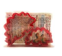 Stegosaurus Dinosaur Cookie Cutter Set of 2, Biscuit, Pastry, Fondant Clay Cutter