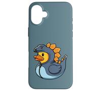 Stegosaurus Duck Dinosaur Case for iPhone 16 Plus