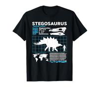 Stegosaurus fact sheet Dinosaur Facts T-Shirt