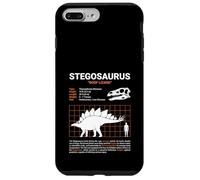 Stegosaurus Funny Size Chart Dinosaur Case for iPhone 7 Plus/8 Plus