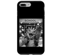 Stegosaurus Last Day Of School Summer Break Funny Selfie Case for iPhone 7 Plus/8 Plus