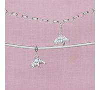 Stegosaurus Pendant Charm - Sterling Silver