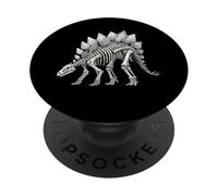 Stegosaurus Skeleton Fossil Dinosaur Paleontologist Dino PopSockets Adhesive PopGrip
