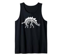 Stegosaurus Skeleton Jurassic Dinosaur Fossil Anatomy Tank Top