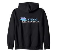 Stegosaurus, Stego Dino Design Zip Hoodie